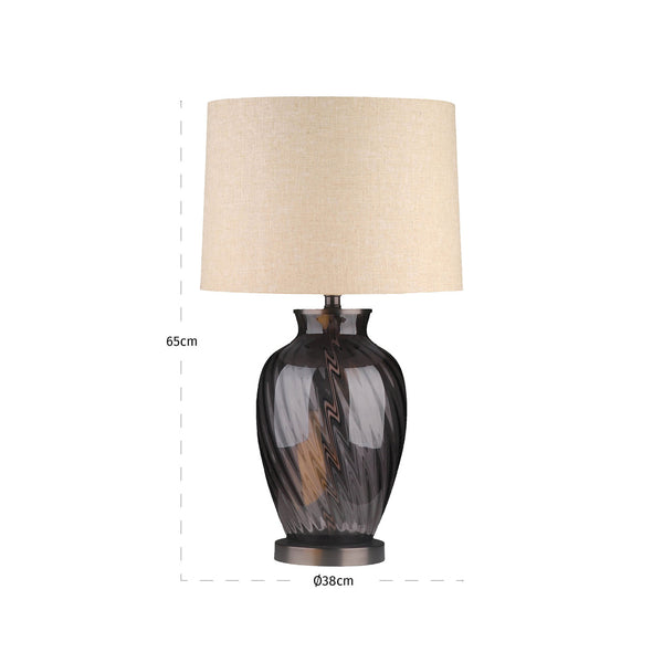 rowan smoke asztali lampa