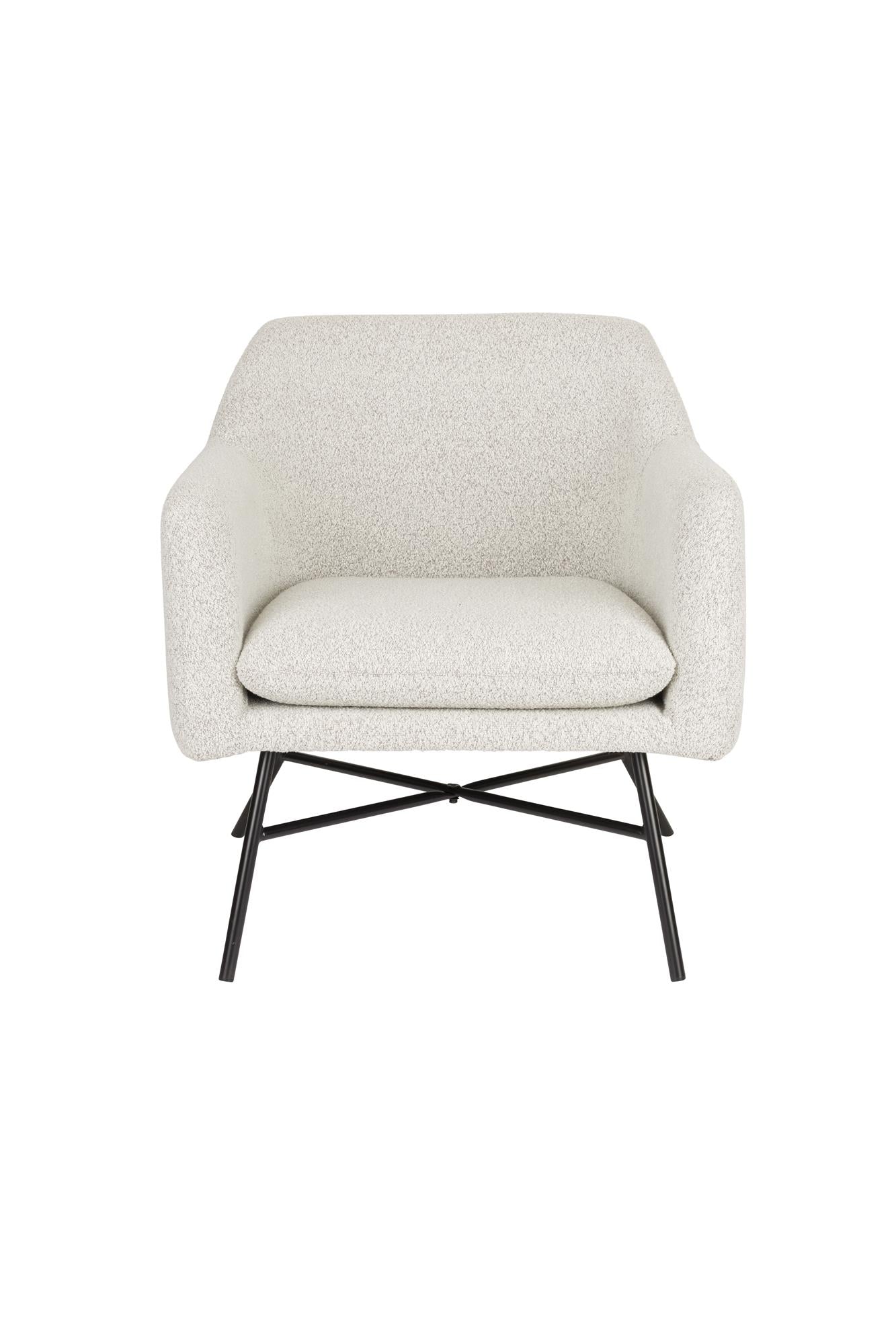 joaz lounge fotel modern karpitozas fekete fem vazzal
