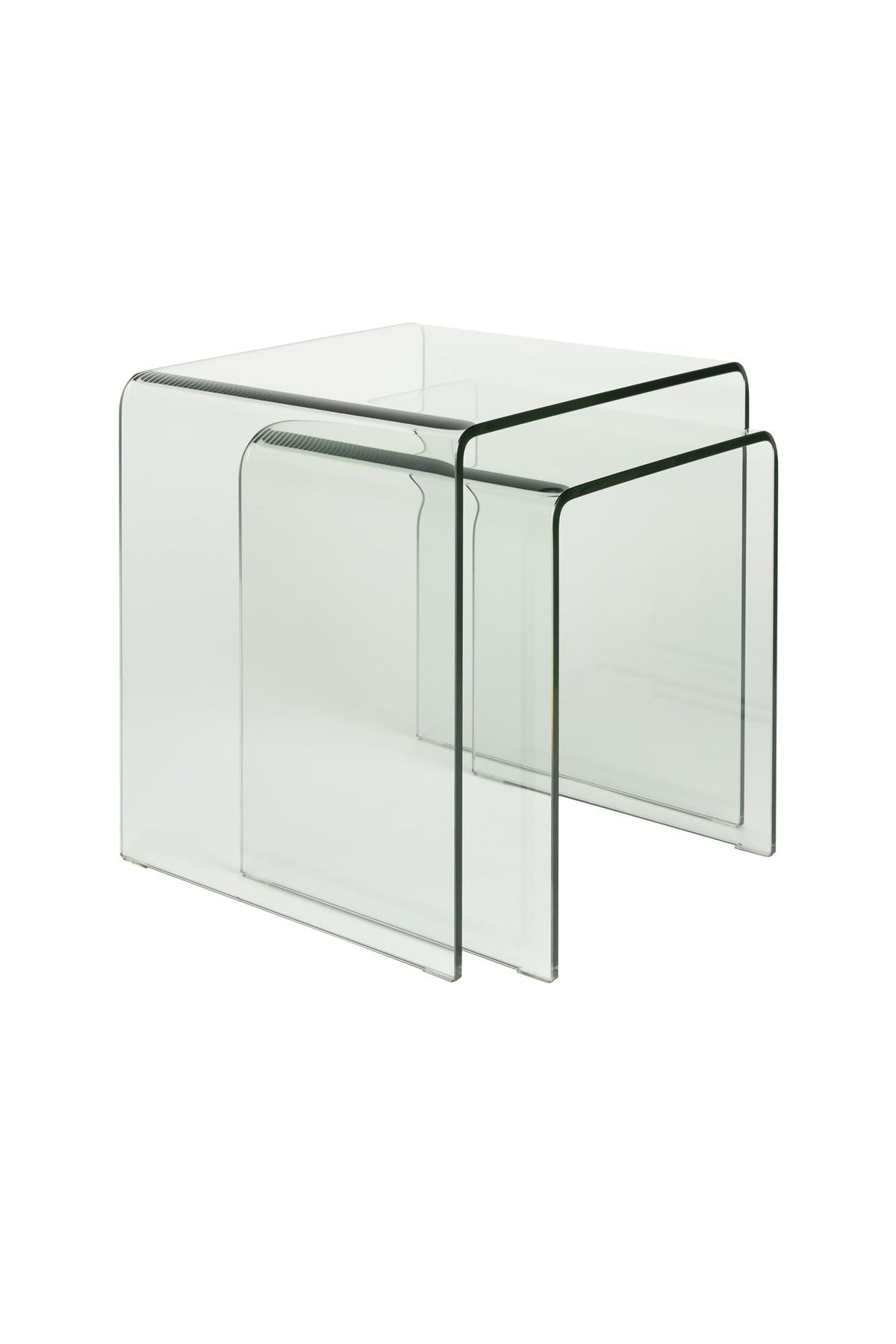 Vetro üveg lerakóasztal szett