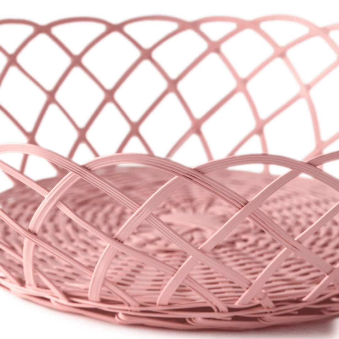 Bakkie Lace fém kosár Ø40