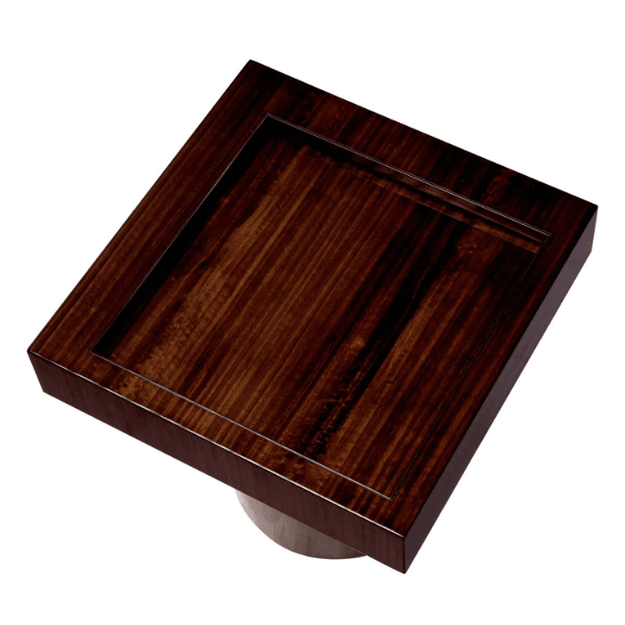 Otus fa lerakóasztal bronz lábbal 50x50