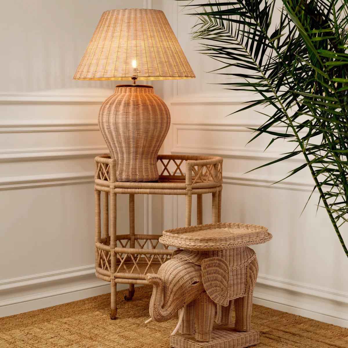 Dorini rattan zsúrkocsi