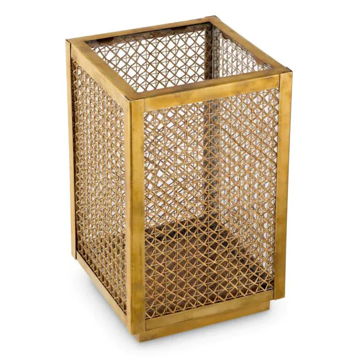 Cairo rattan gyertyatartó