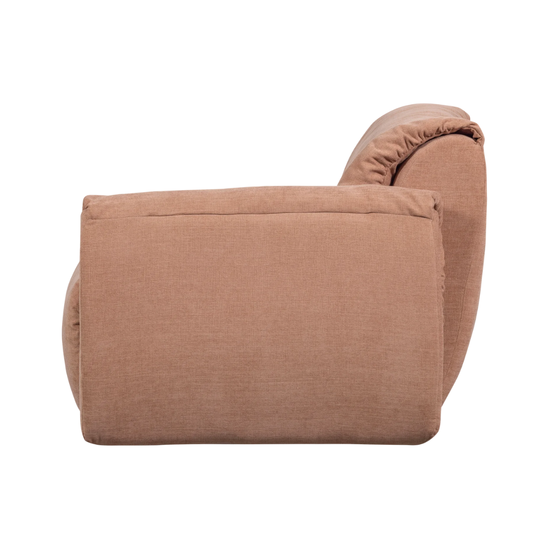 Baggy jobbos woven zsenília kanapé elem