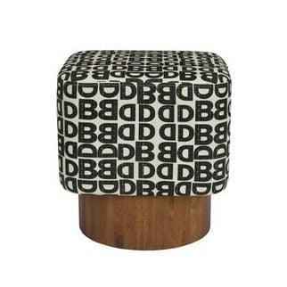 Monogram szövet puff
