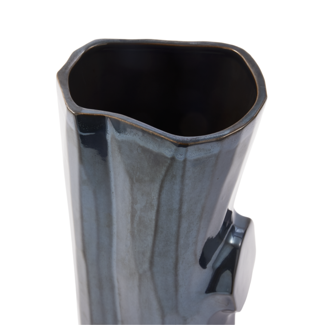 Log porcelán váza nagy