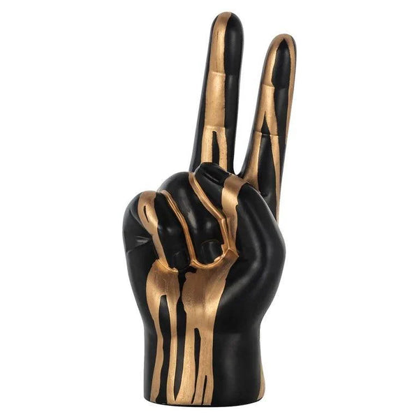 Hand peace műgyanta dekoráció - Dutch Home