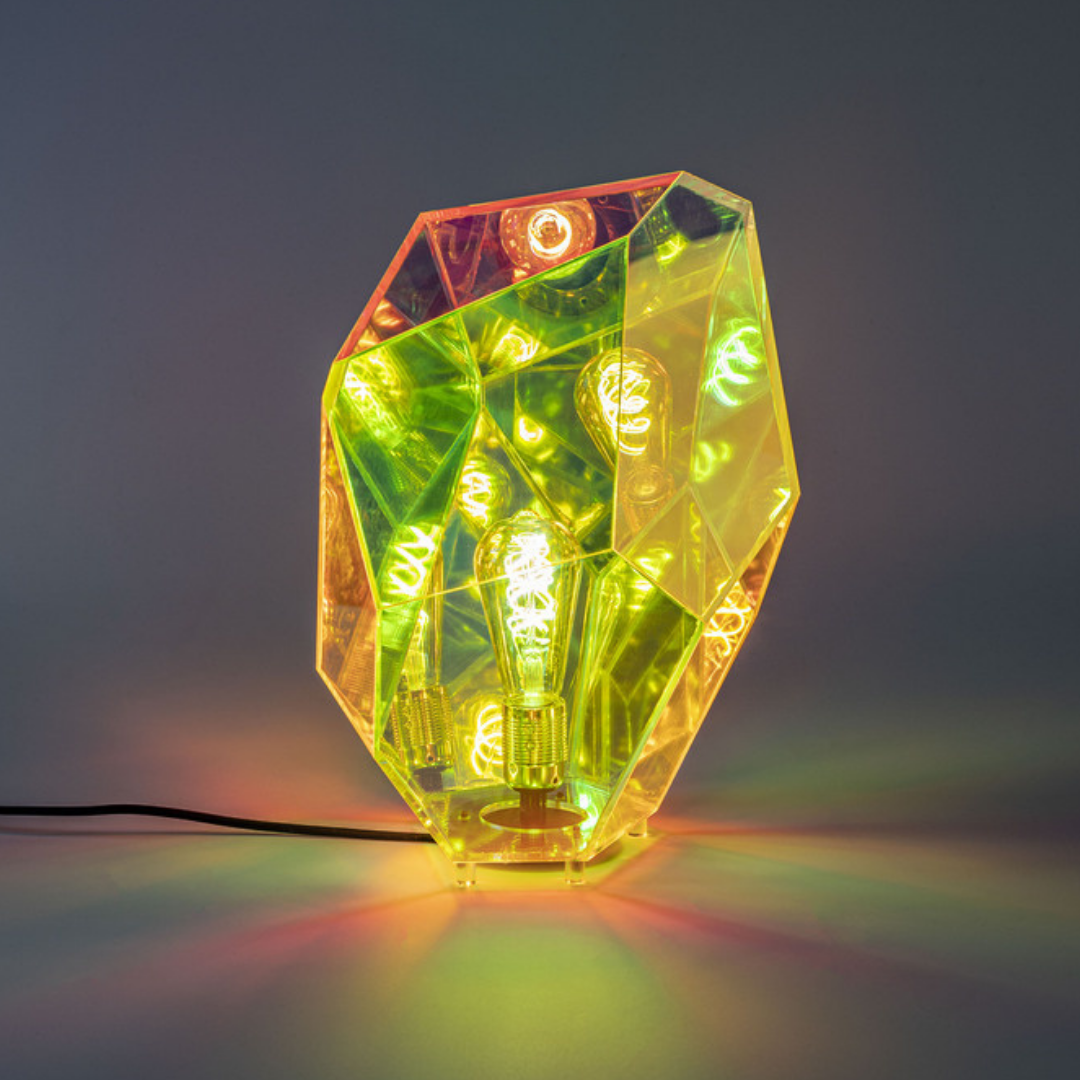 Diamond akril asztali lámpa