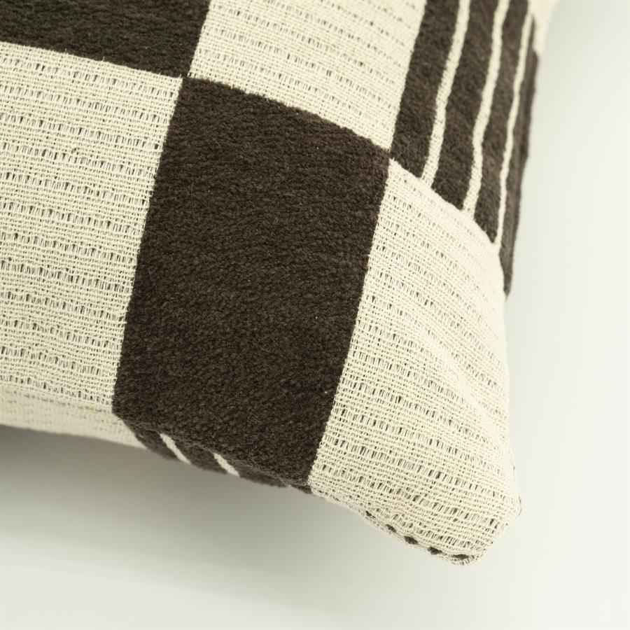 Pillow Twist 45x45 cm - brown
