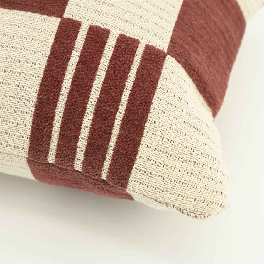 Pillow Twist 35x55 cm - brown