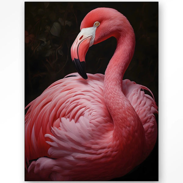 Pink Flamingo dizájn vászonkép