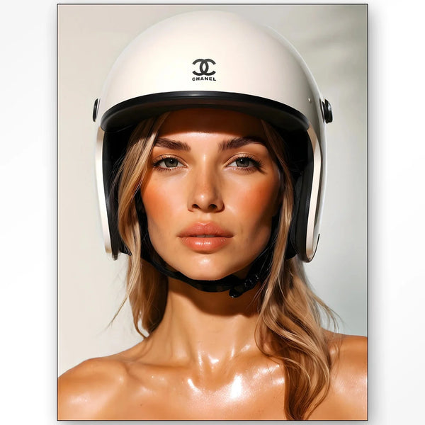 Chanel Helmet dizájn vászonkép