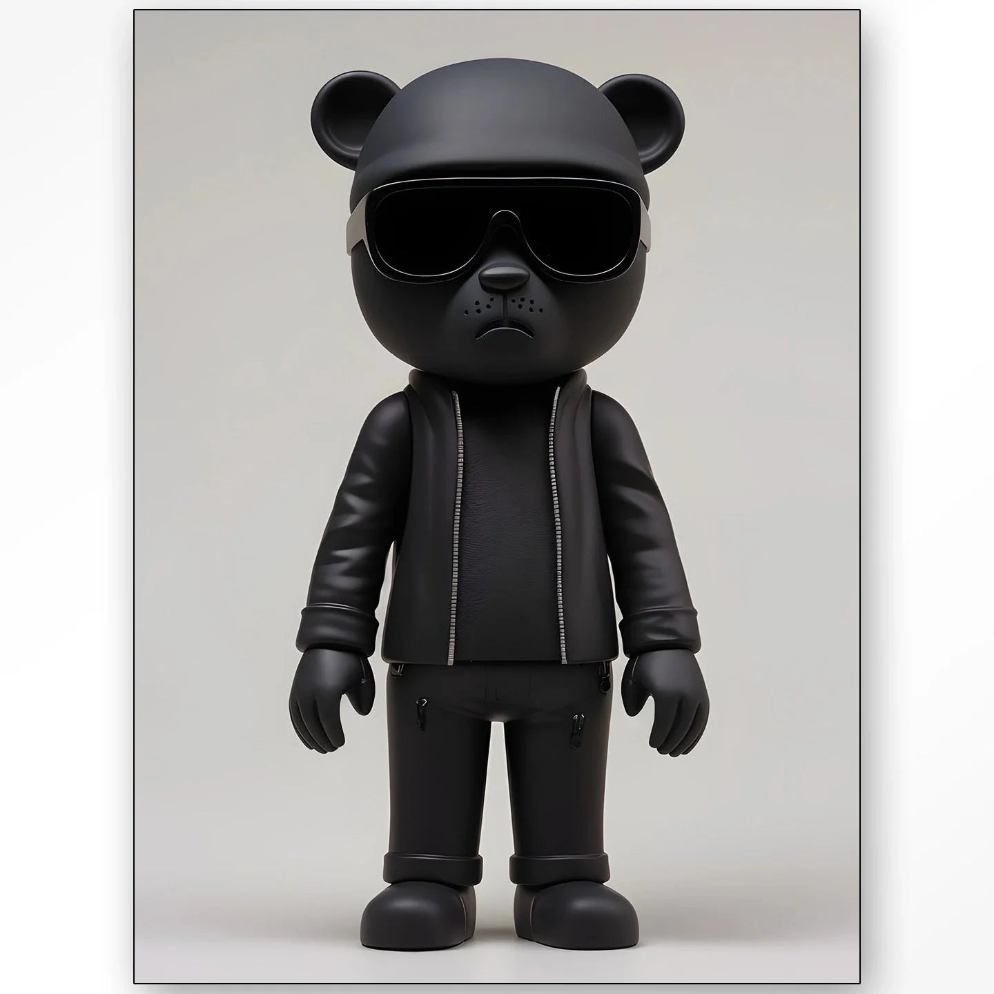 Security Bear dizájn vászonkép