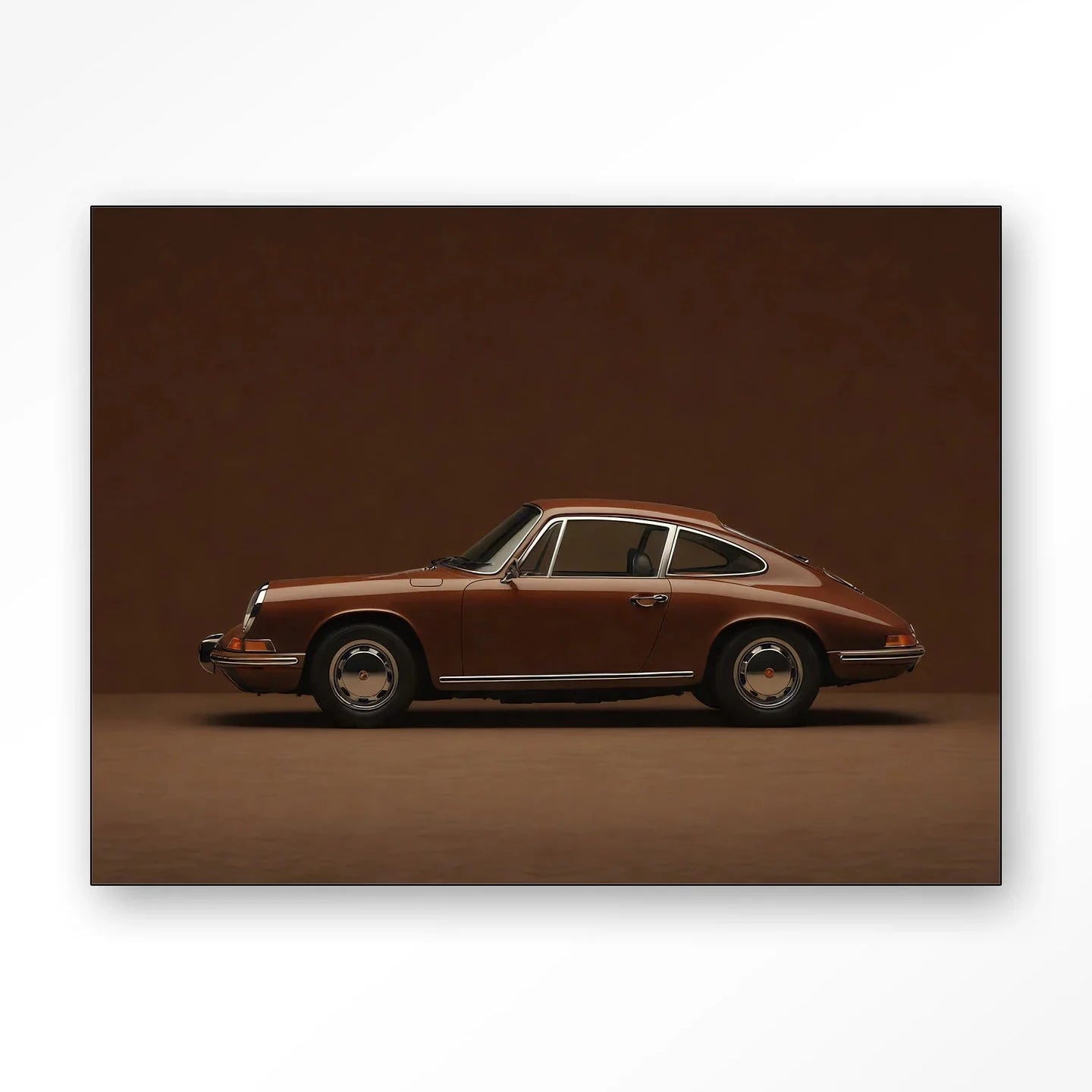Brown Porsche dizájn vászonkép