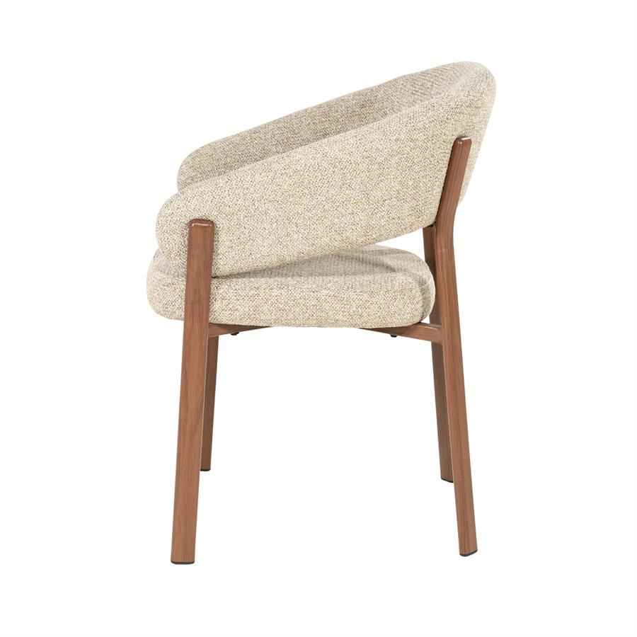 Chair Sedia with armrest - brown