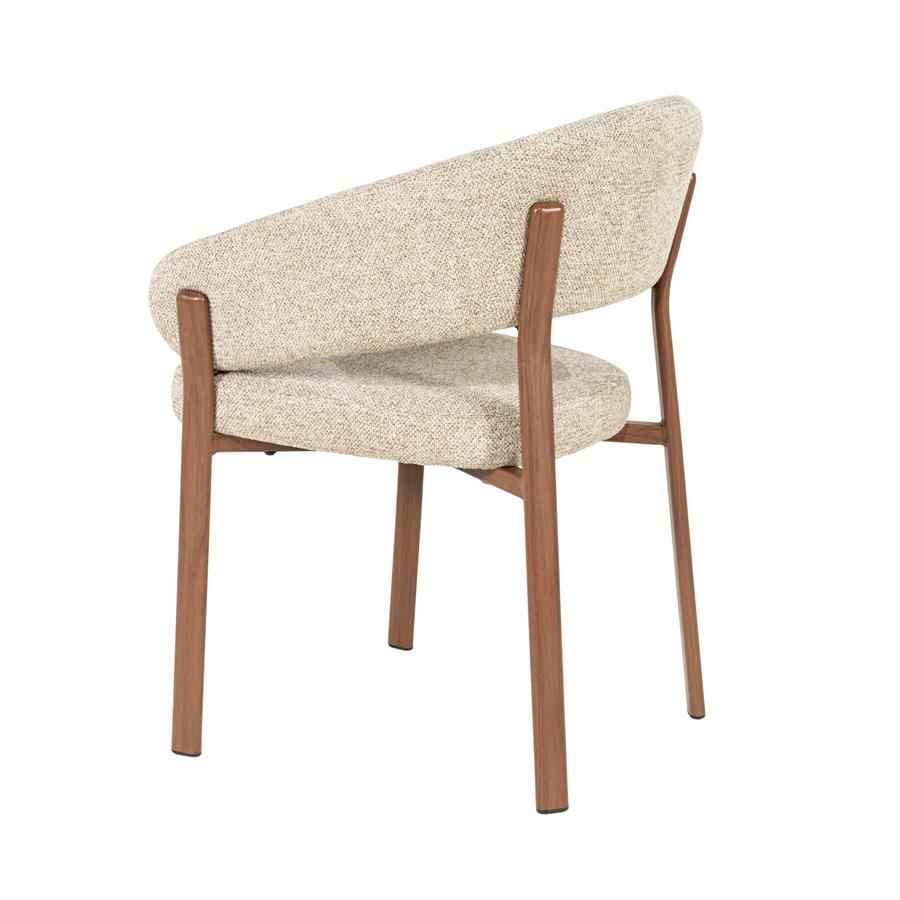 Chair Sedia with armrest - brown