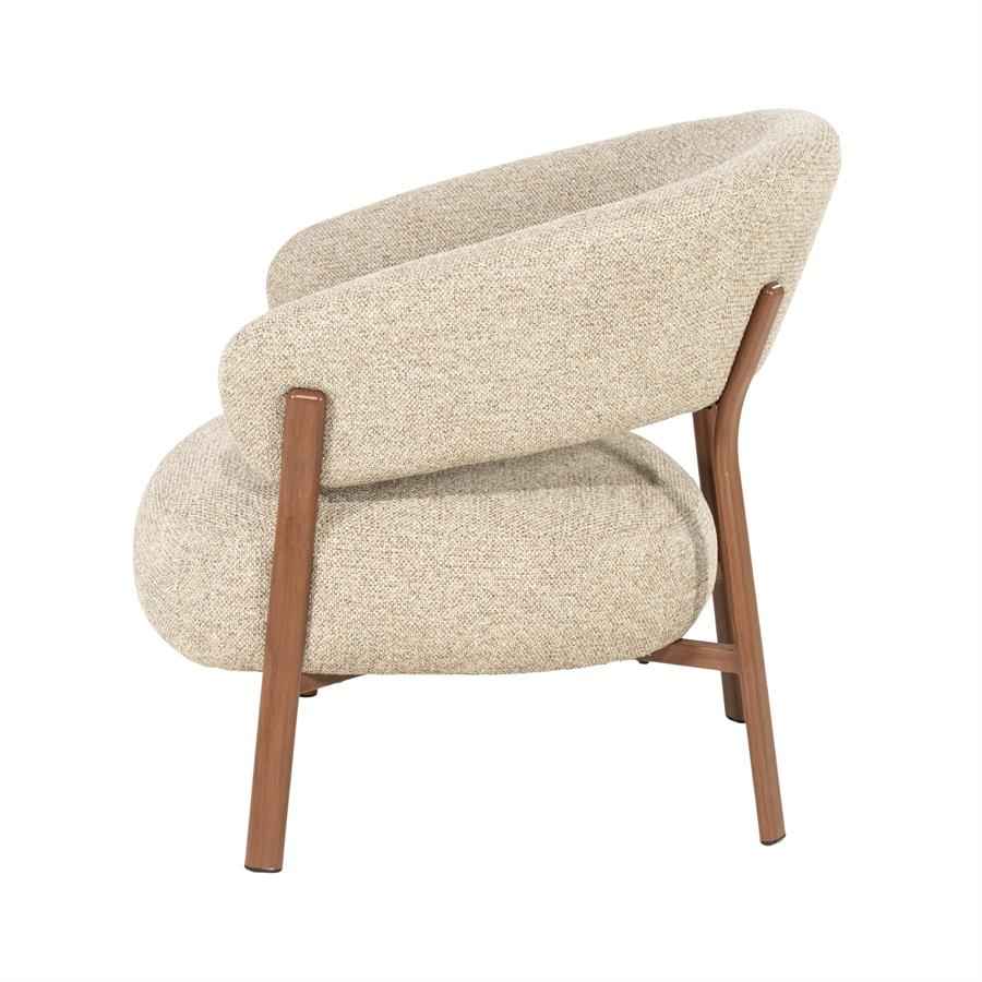 Lounge chair Sedia - brown
