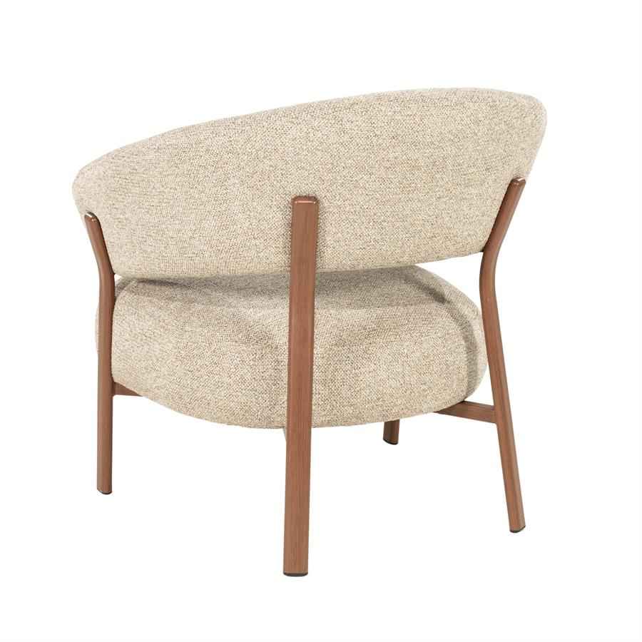 Lounge chair Sedia - brown