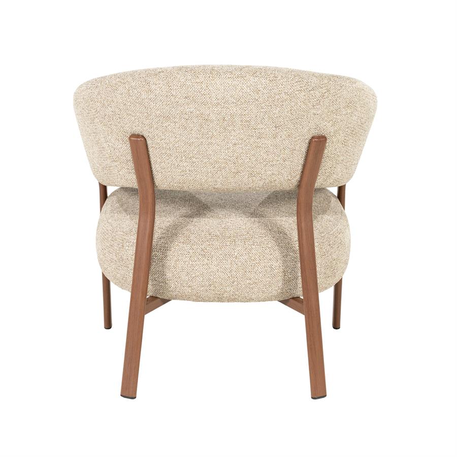 Lounge chair Sedia - brown