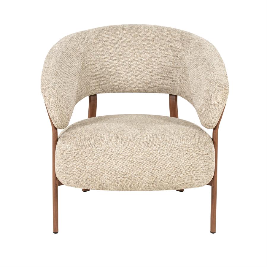 Lounge chair Sedia - brown