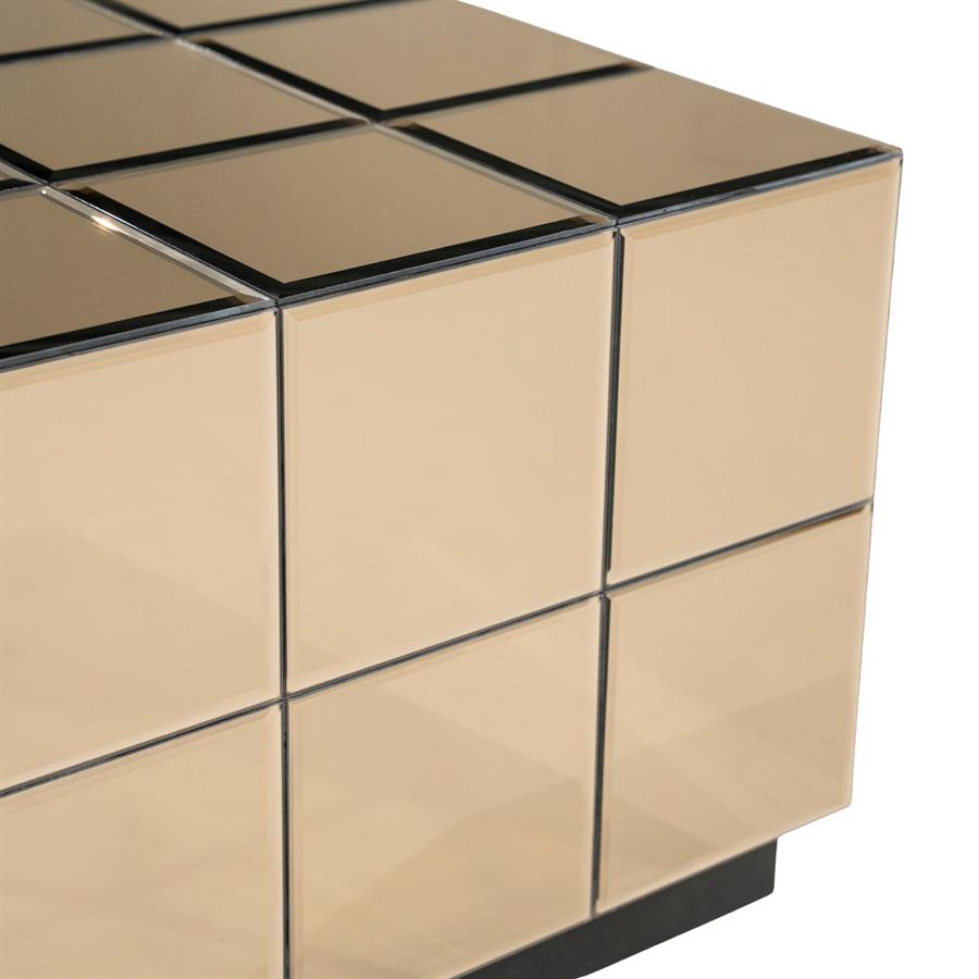 Coffee table Flectron - brown
