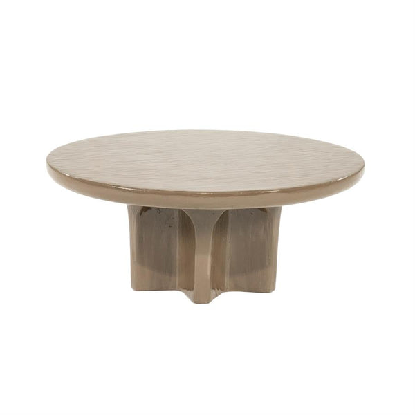 Coffee table Circolo large - dark brown