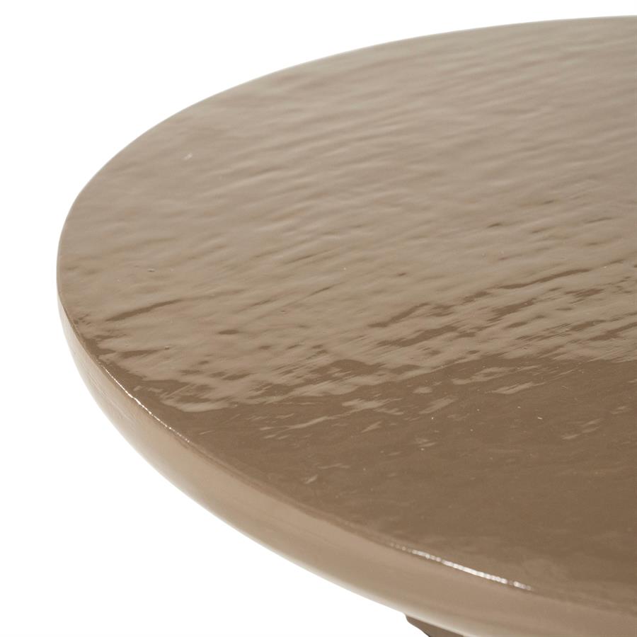 Coffee table Circolo large - dark brown