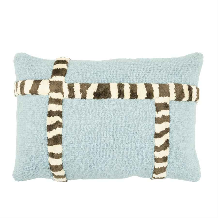 Pillow StripeScape - light blue