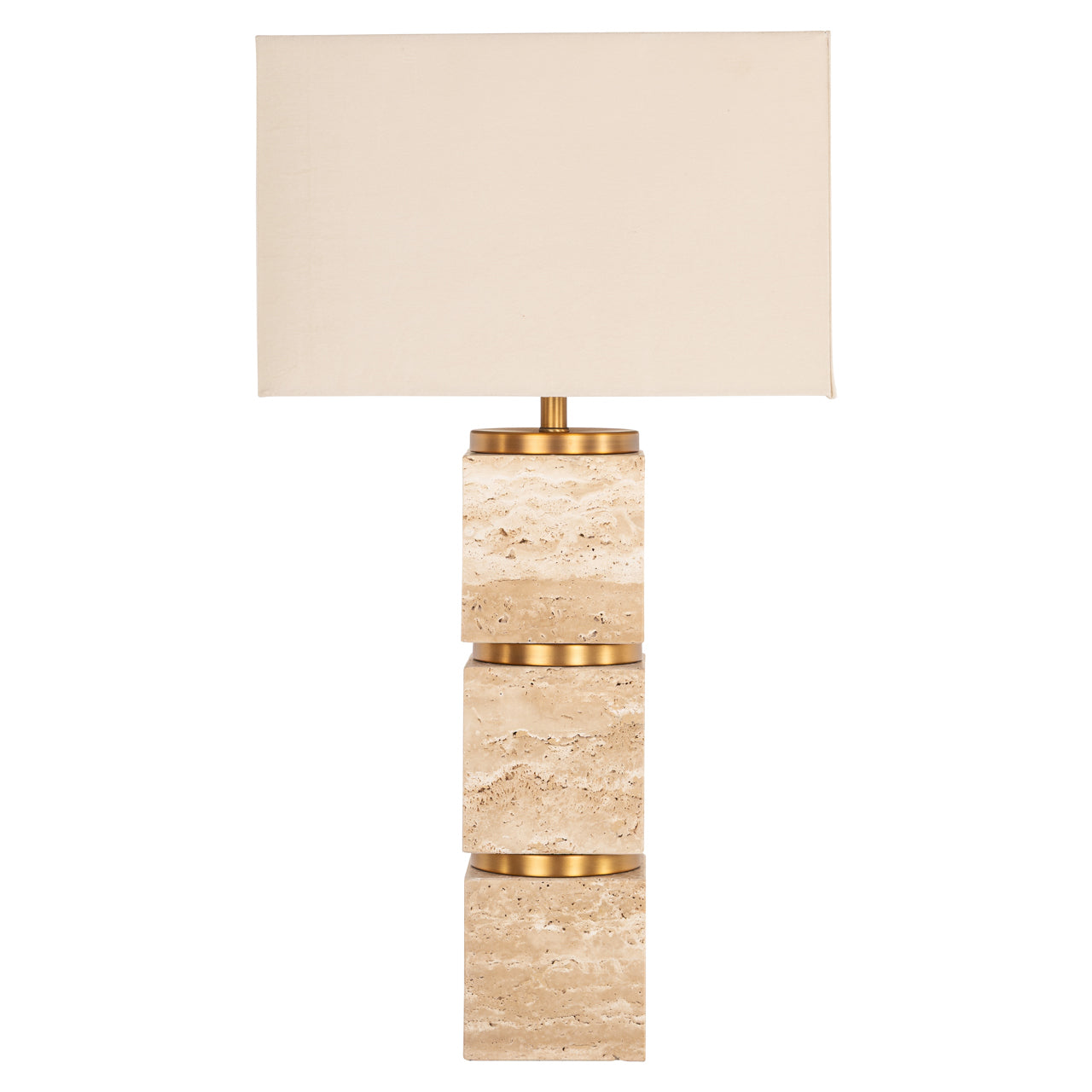 jaella asztali lampa travertin talppal es elegans kivitellel