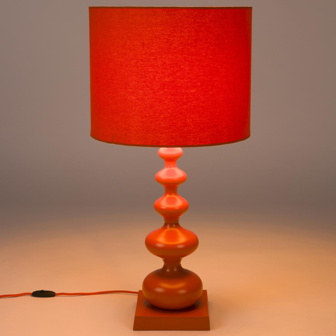 When Orange is King fém asztali lámpa