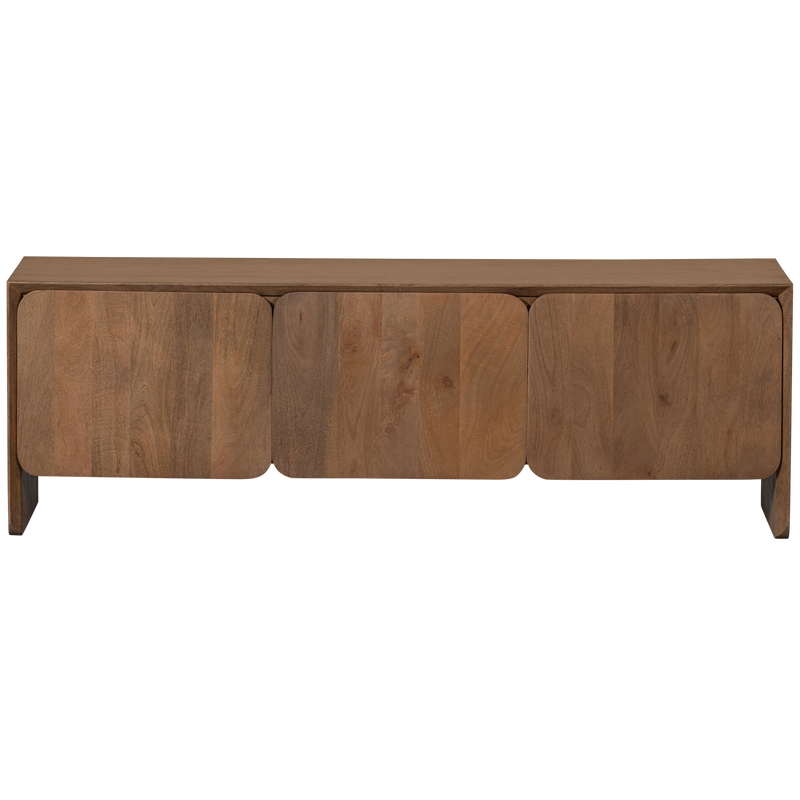 Jerre 3 ajtós fa TV állvány