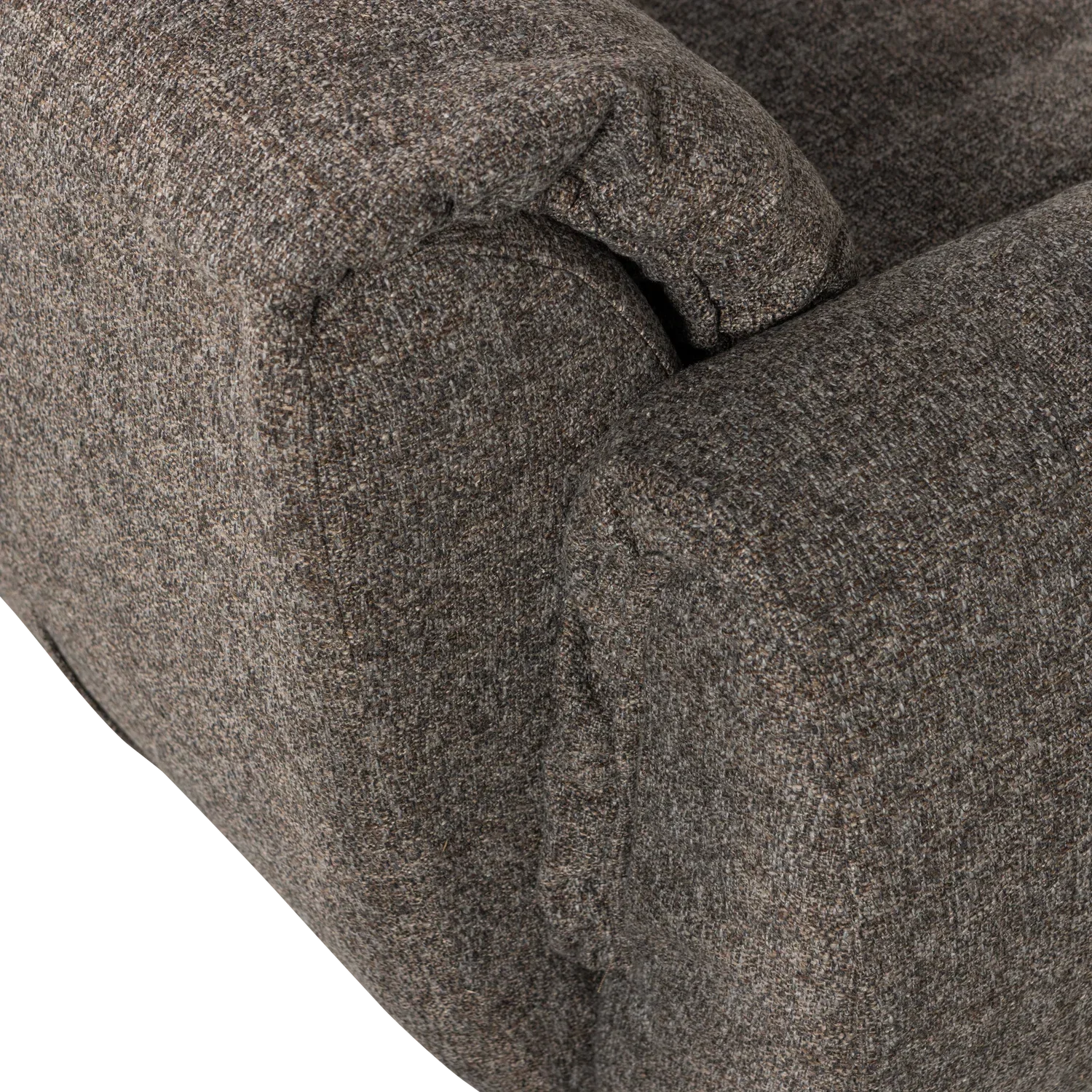 Baggy woven melange fotel