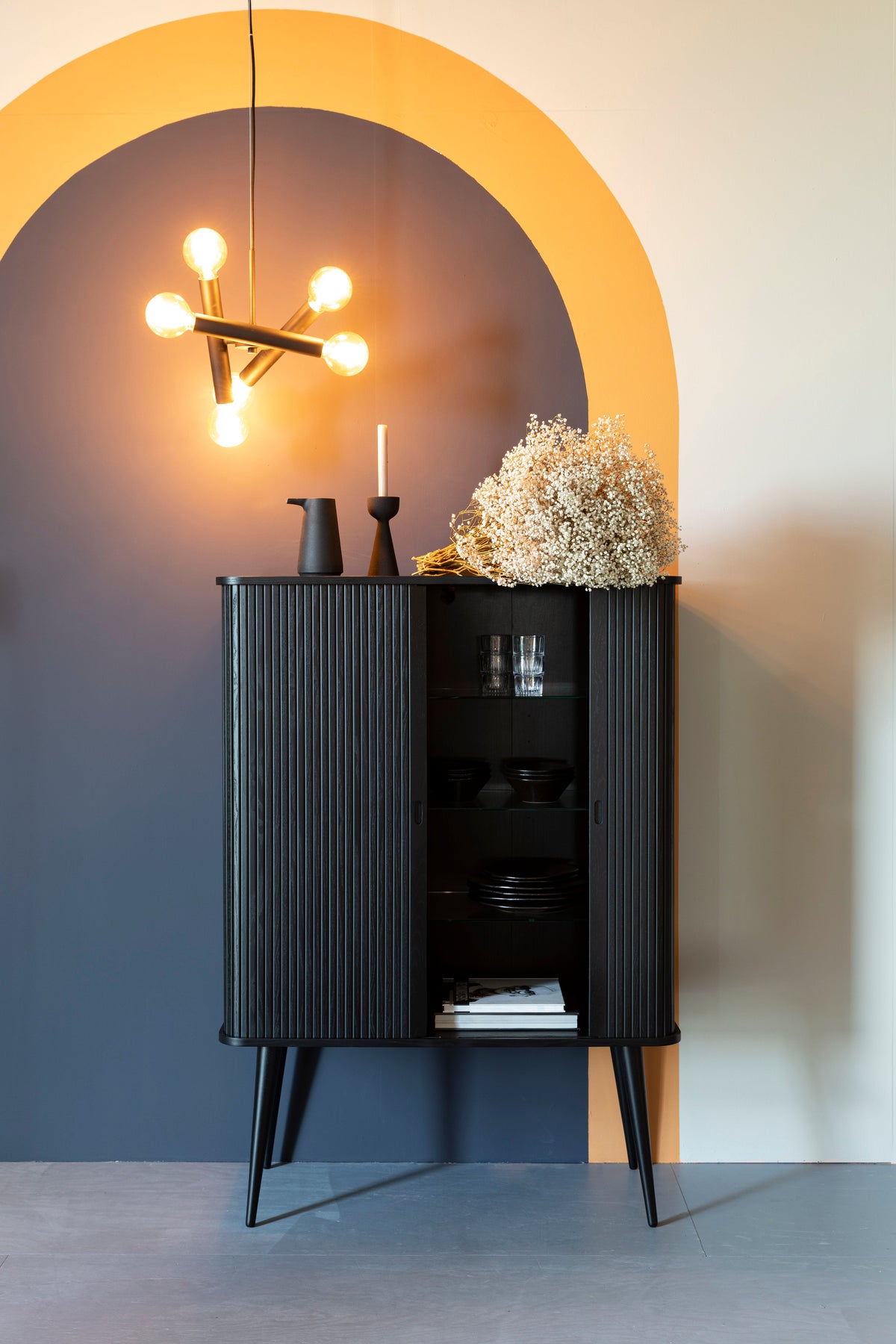 Barbier 2 ajtós fa kabinet