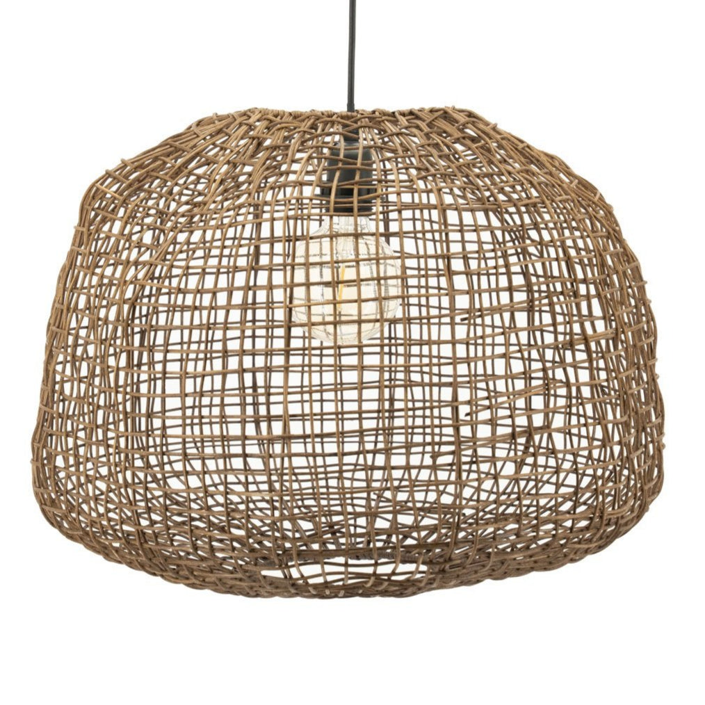 Hata rattan függőlámpa
