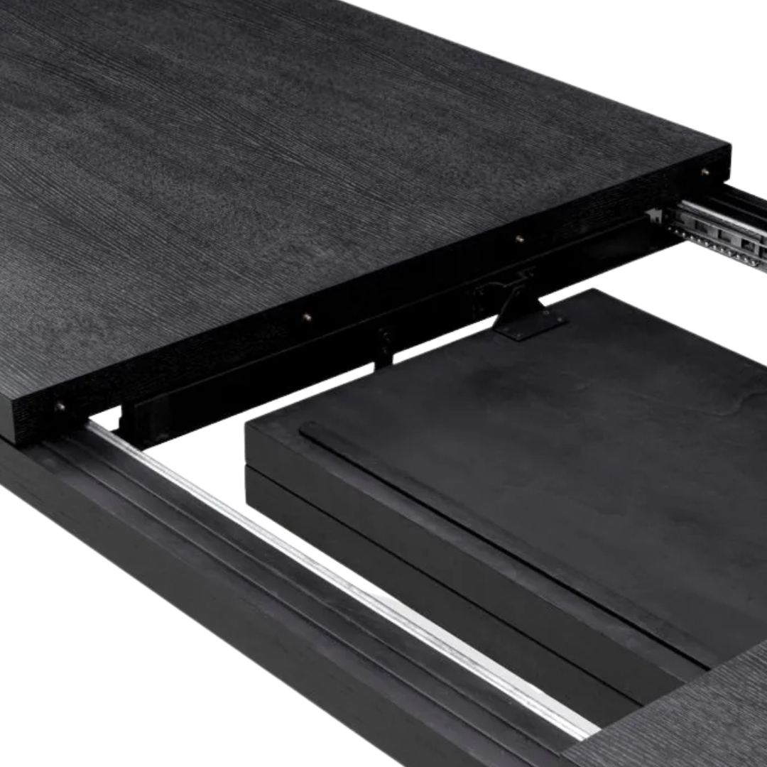 Atelier bővíthető fa étkezőasztal 280x100x80