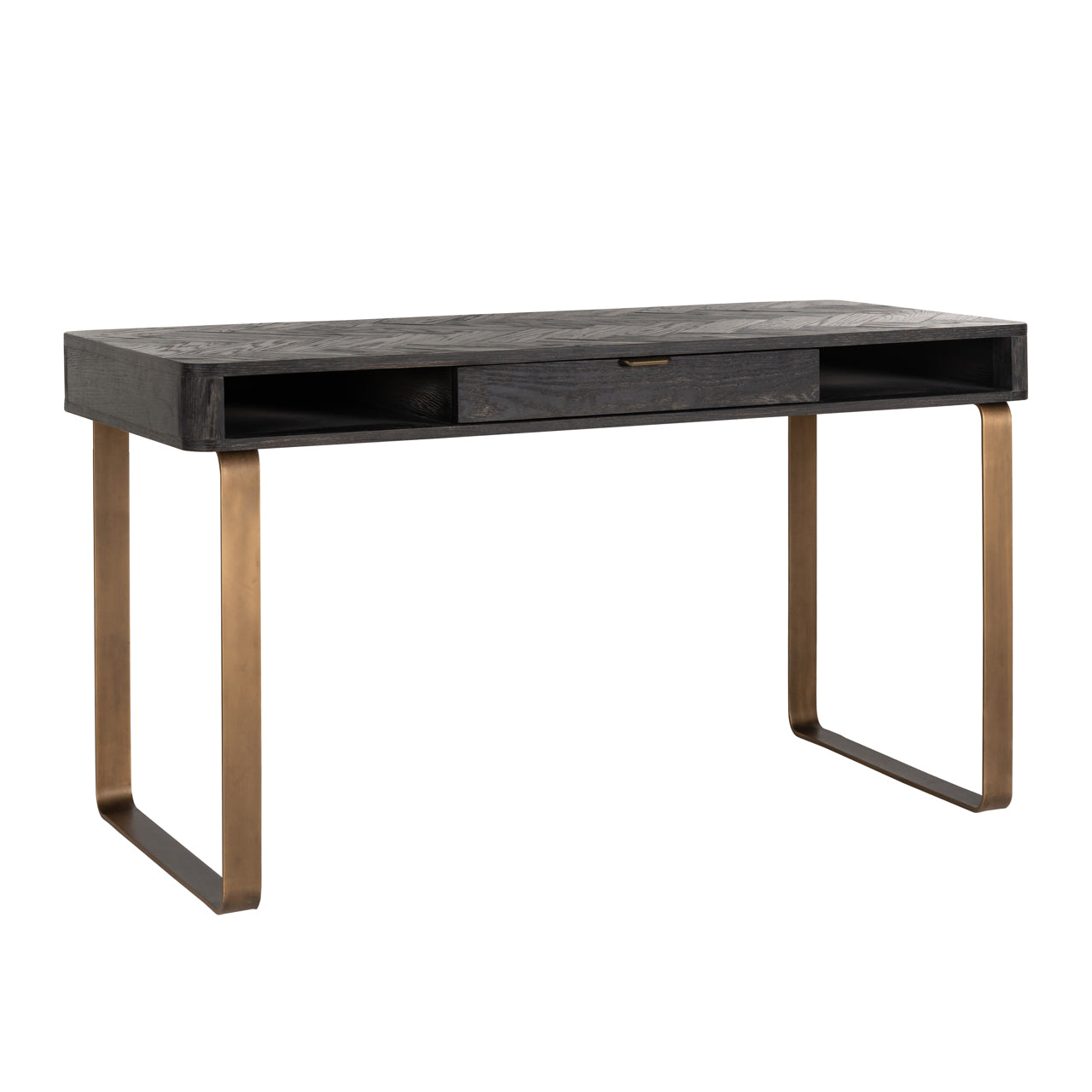 blackbone brass iroasztal fekete tolgy es sargarez elegancia