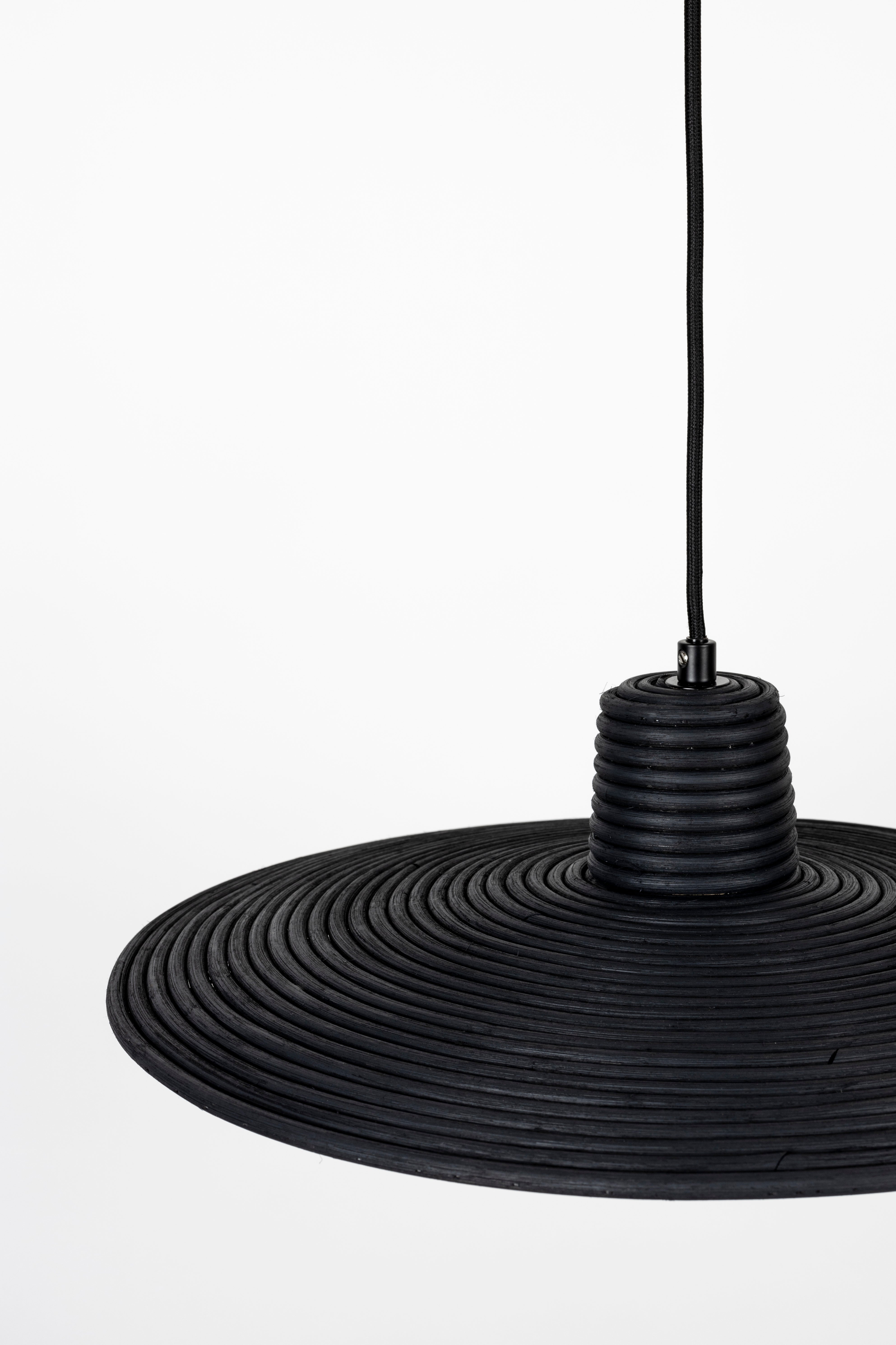 Balance rattan függőlámpa közepes