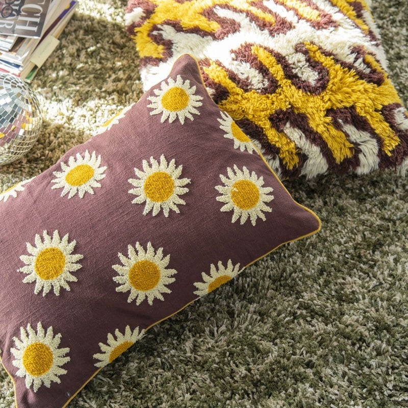 Sunflare szövet díszpárna
