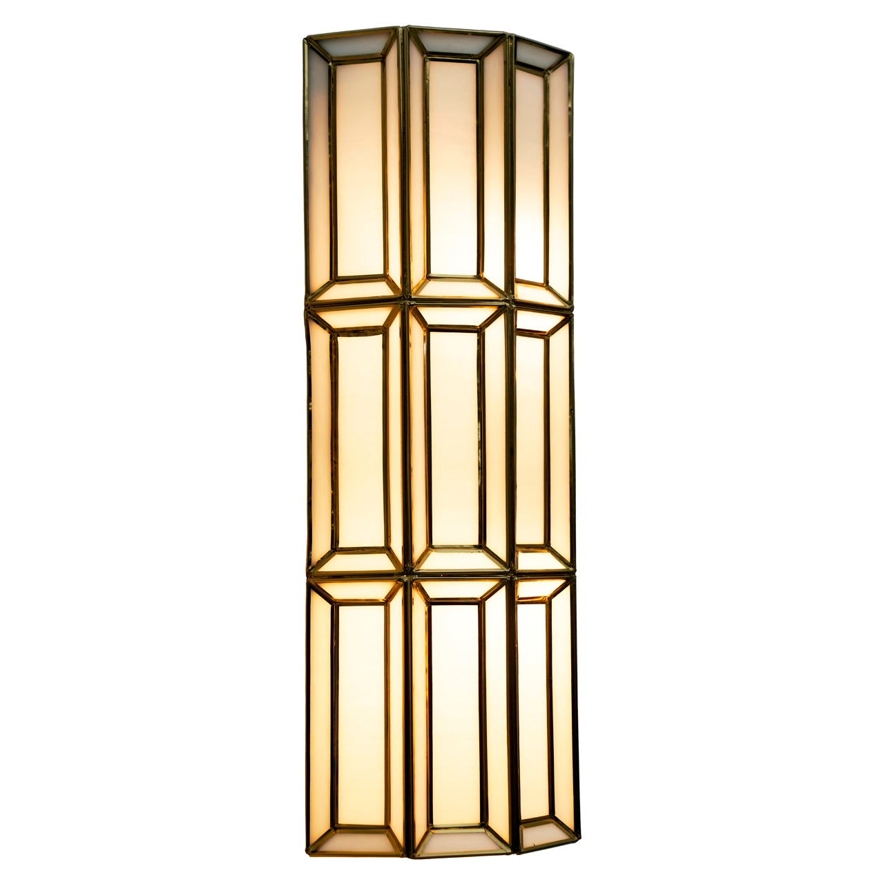 opal fali lampa antik sargarez es uveg 60 cm