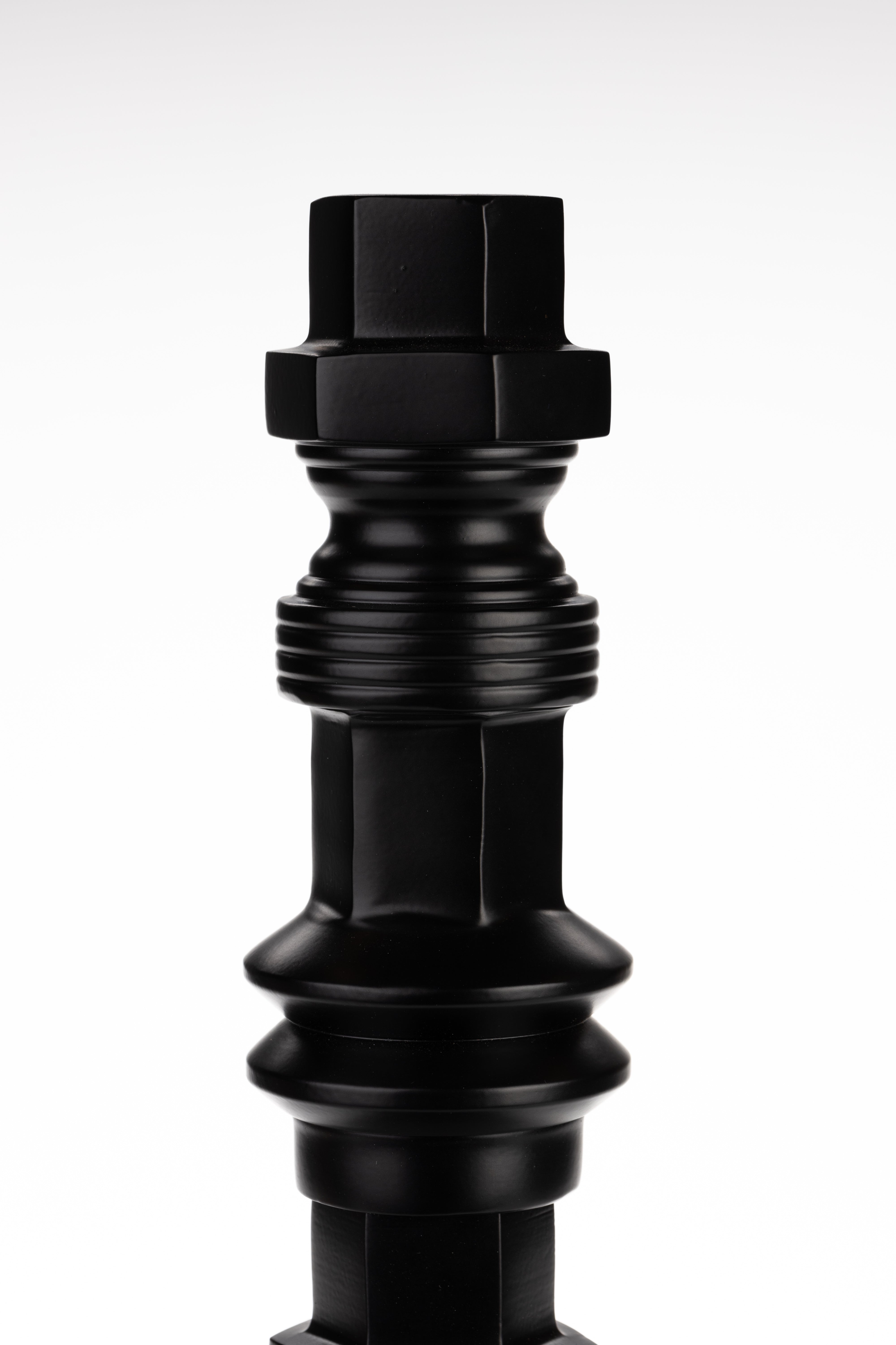 Totem fém gyertyatartó nagy