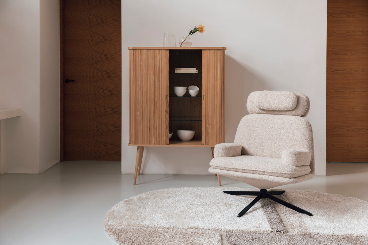 Barbier 2 ajtós fa kabinet