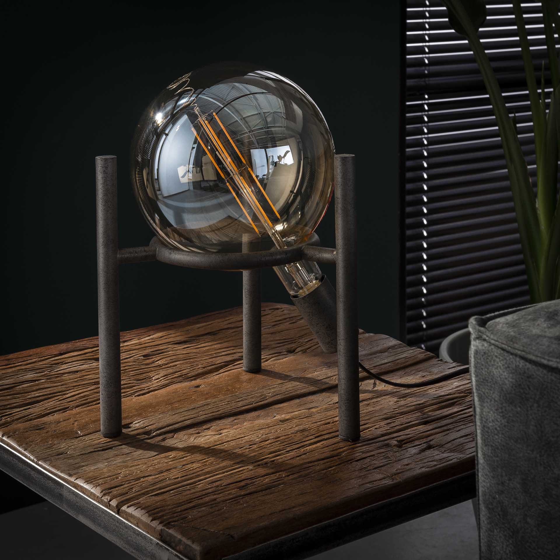 Zistra 539 üveg asztali lámpa