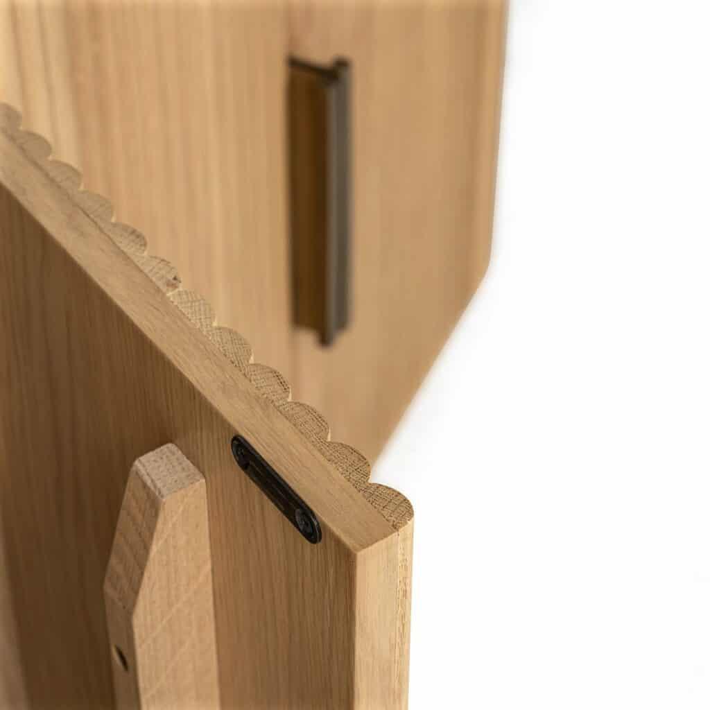 Belfort 4 ajtós fa kabinet - Dutch Home