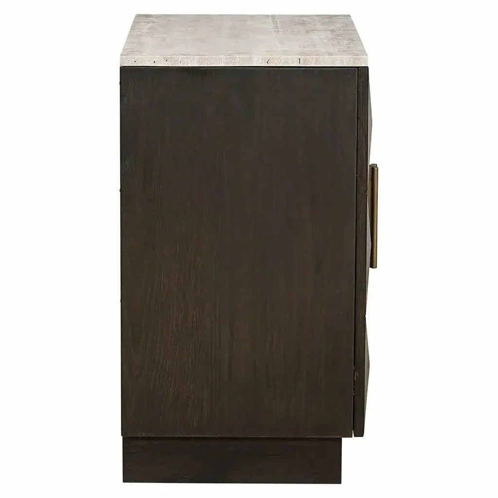 Claremont 2 ajtós fa kabinet 78x85