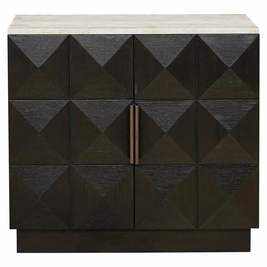 Claremont 2 ajtós fa kabinet 78x85