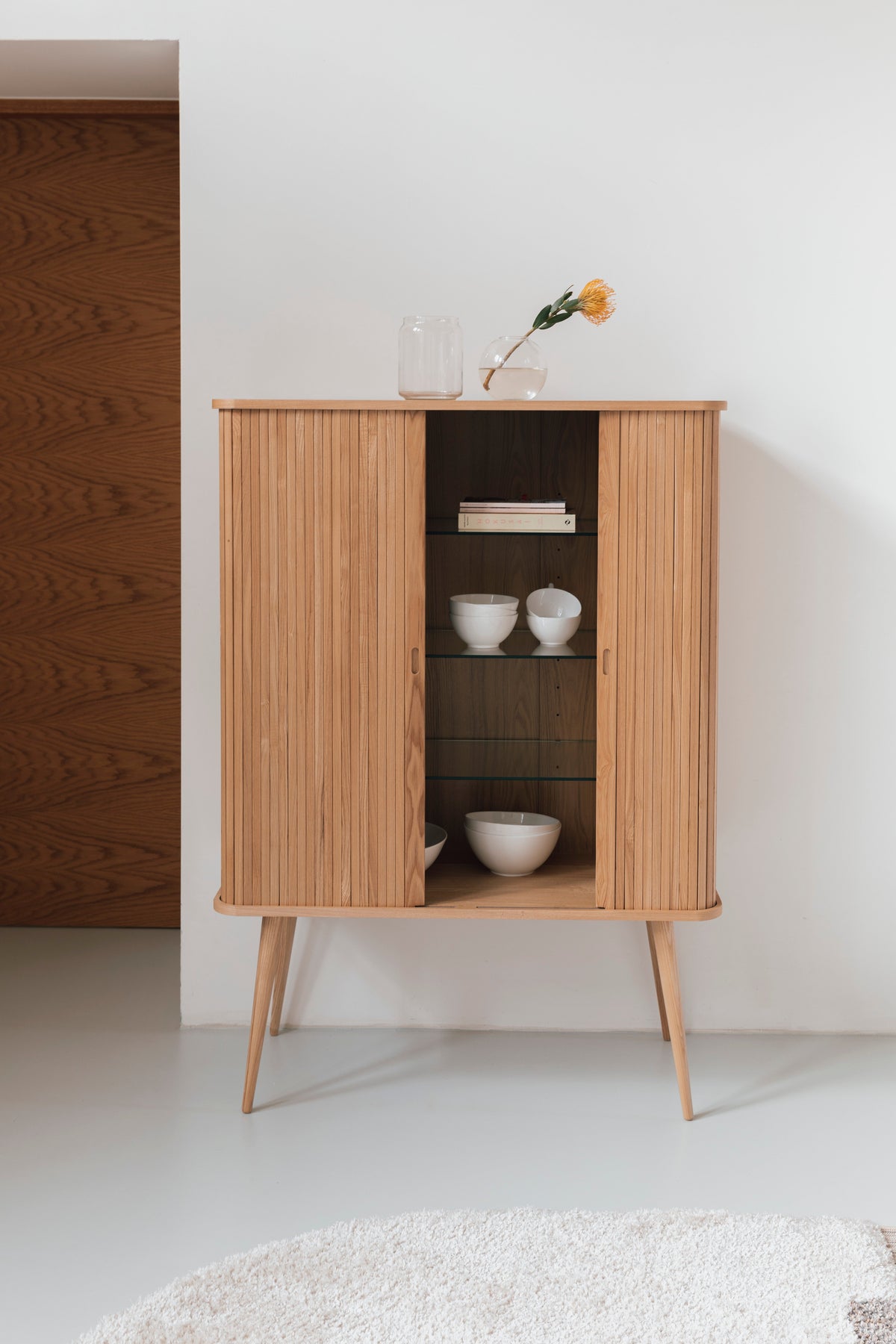 Barbier 2 ajtós fa kabinet