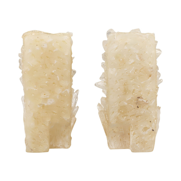 Natural 2 kristály könyvtartó szettben