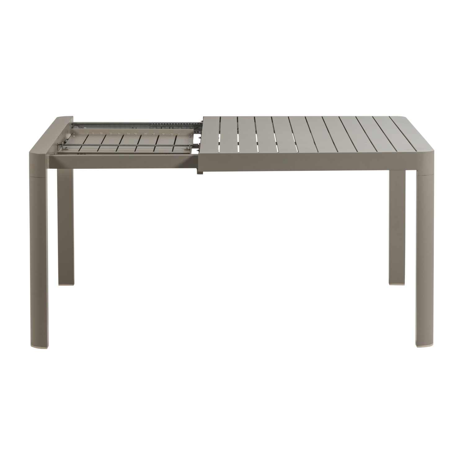 ovara kerti asztal modern aluminium es rugalmas bovithetoseg