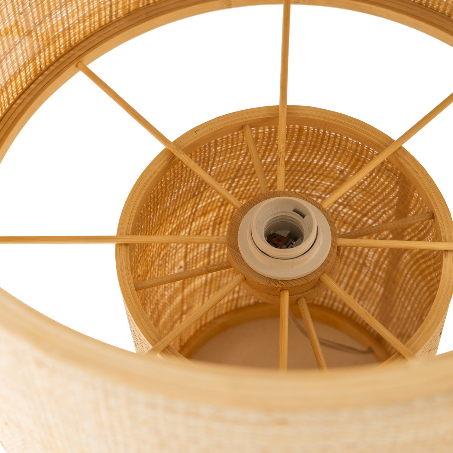 syro asztali lampa termeszetes raffia 55 cm