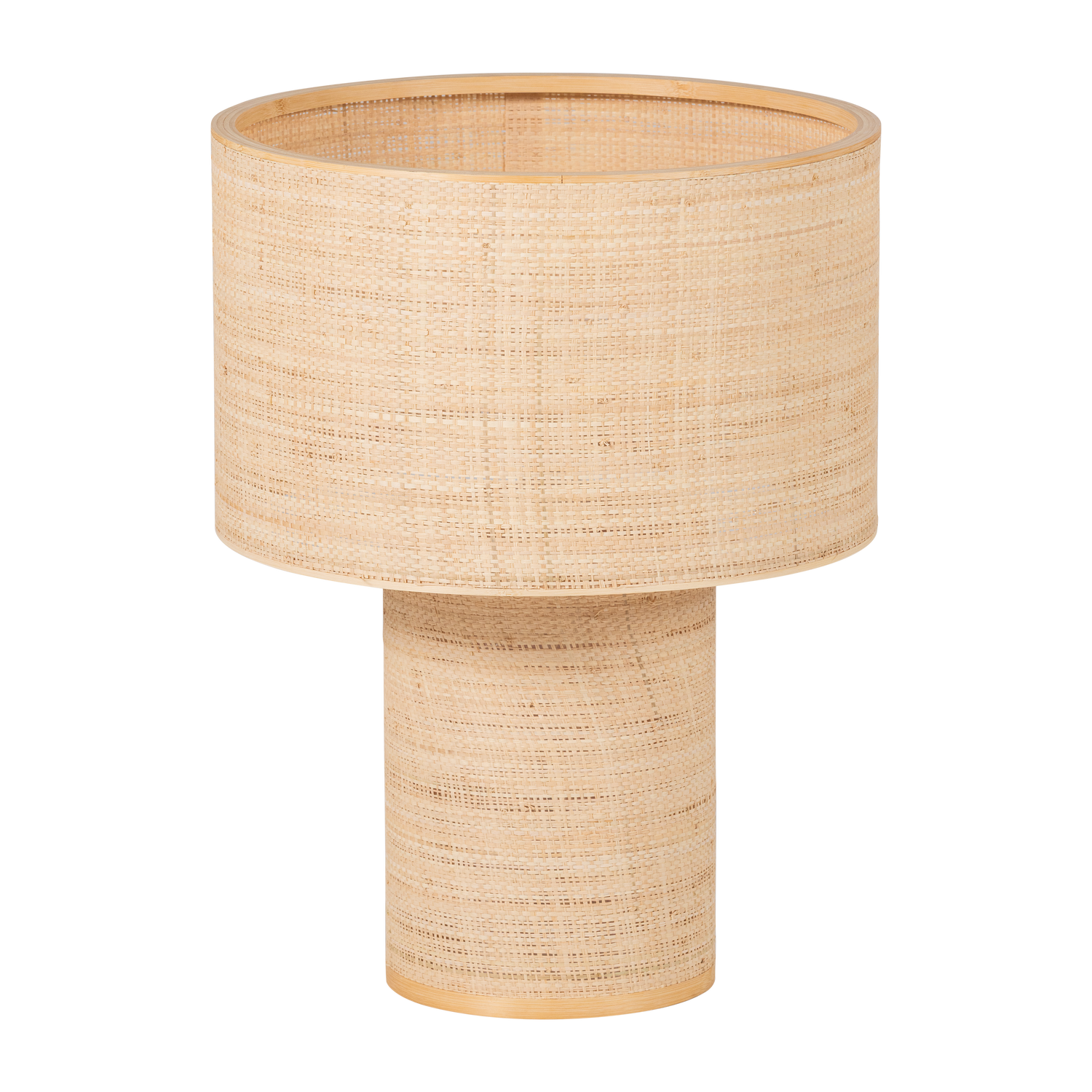 syro asztali lampa termeszetes raffia 55 cm